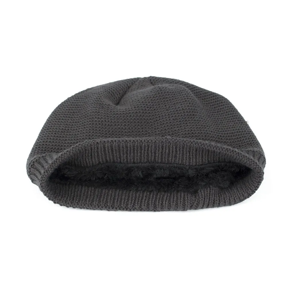 autumn Women Men Unisex Knitted Winter print leaf Cap Casual Beanies Solid Color Hip-hop Snap Slouch Skullies Bonnet beanie Hat