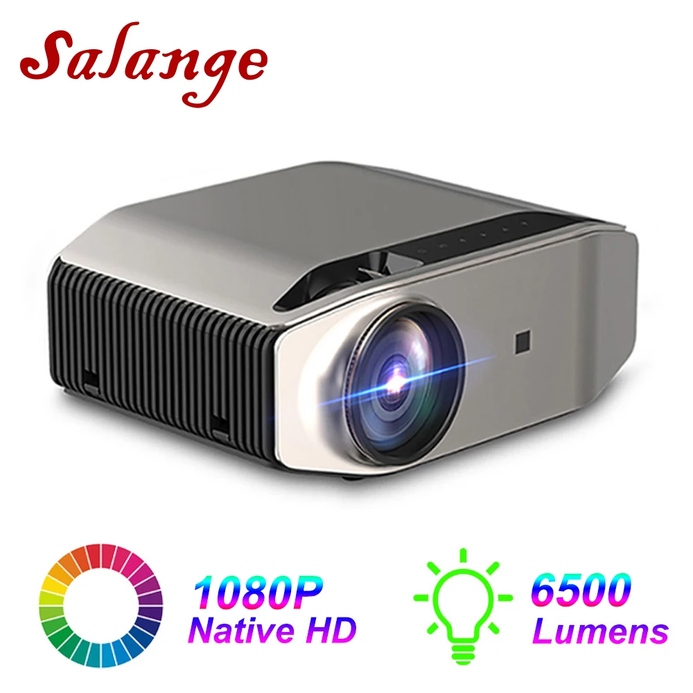 

Salange YG620 Led Projector Full HD Projetor ,Native 1920x 1080P YG621 WiFi Multi-Screen 3D Video Beamer Proyector Home Theater