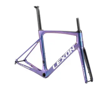 

Light Weight Carbon Disc Road Frame fork /Thru Axle 12*142mm Custom Painting Road Bike road bike frame carbon frame