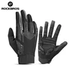 ROCKBROS Windproof Cycling Bicycle Gloves Touch Screen Riding MTB Bike Glove Thermal Warm Motorcycle Winter Autumn Bike Clothing ► Photo 1/6