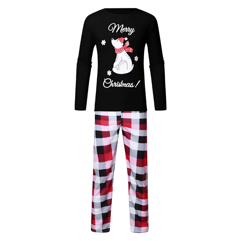 Рождественские пижамы для всей семьи; комплект; коллекция года; одинаковые комплекты для семьи; одежда для сна для взрослых и детей