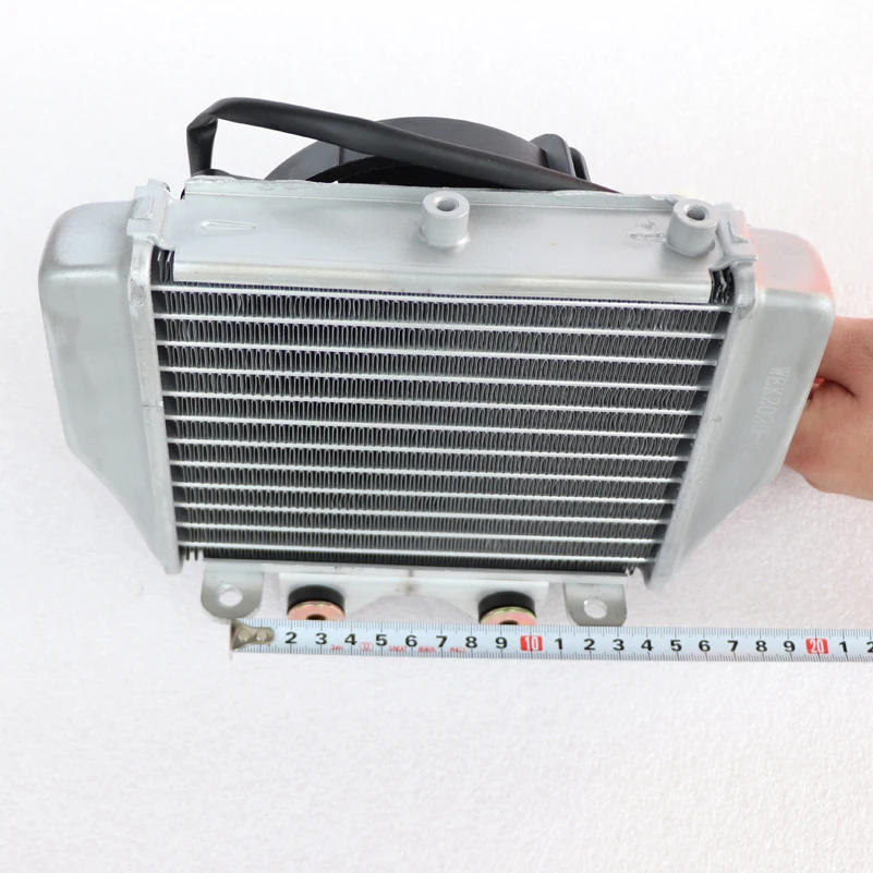For 150cc 200cc 250cc Zongshen Loncin Lifan Motorcycle Water Cooled Engine Radiator Xmotos Apollo Water Box With Fan Accessories