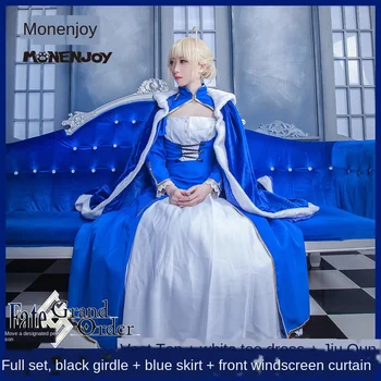 

Hot Fate Stay Night Cosplay Saber Cosplay Costume Full Set Cosplay Costumes Halloween Carnival Altria Pendragon Cosplay Costumes