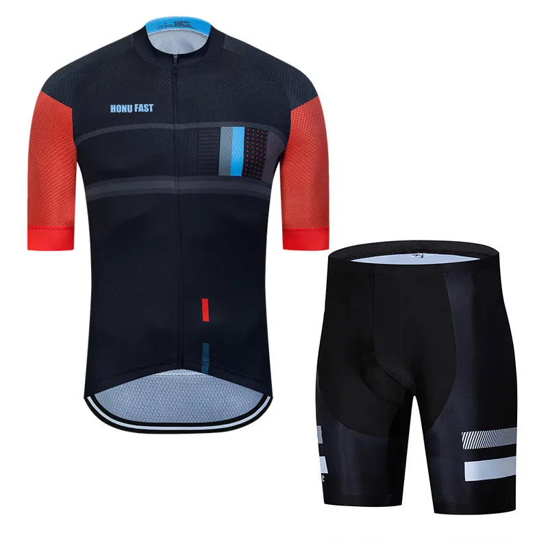Мужской комплект Джерси для велоспорта Pro Team Gobike одежда для велоспорта Ropa Ciclismo Mtb горный велосипед Летний дышащий комплект с шортами на лямках - Цвет: Normal cycling set