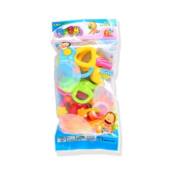 

9Pcs/set Toys Baby Cartoon Animal Hand Jingle Shaking Bell Lovely Hand Shake Ring Rattles Toys Newborn Teether Toys