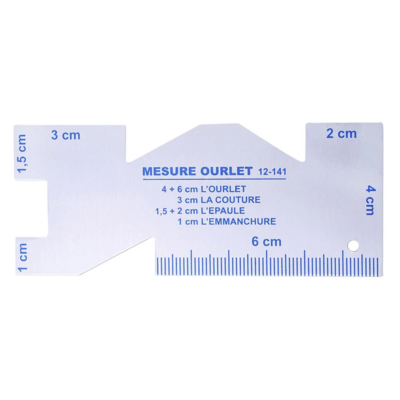 Precision Seam Measuring Gauge Metal Quilting Ruler Template Sewing Ruler For DIY Sewing Quilting Craft best Needle Arts & Craft Needle Arts & Craft