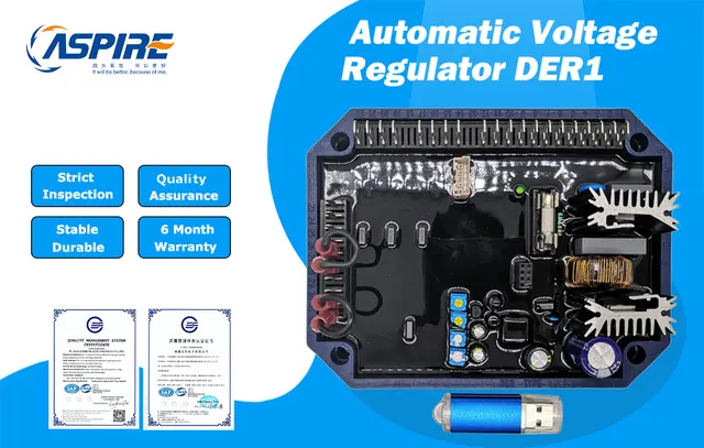 Mecc Alte Spannungsregler AVR DER1 für Generatoraggregat