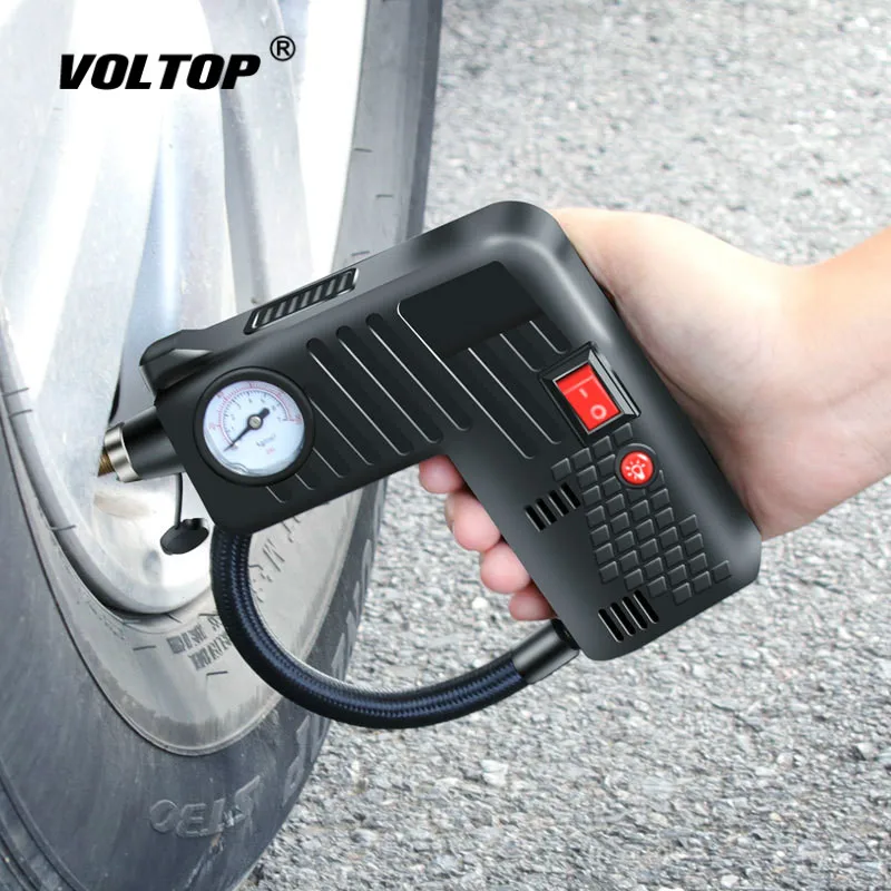 

Multi-function Car Tire Air Compressor Pump 12v Air Pump Line Length 3 Meters Electric Car Tire Pump