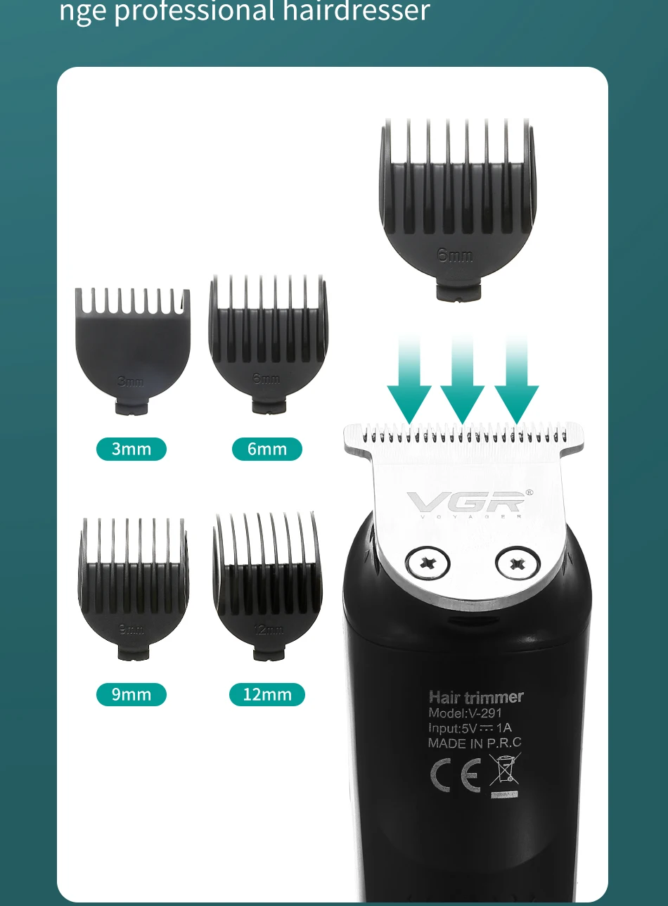 VGR V-291 Hair Trimmer description image 6