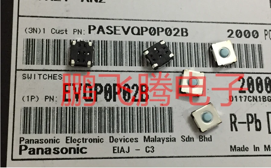 1PCS EVQP0N02B Mouse Micro Switch Patch for Microsoft ARC touch sculpt Blue Shadow 4000