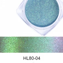 0,2 г/кор. Хамелеон пигмент зеркальный лазер для ногтей Блеск порошки Auroras эффект ногтей хром пигмент пыль DIY Дизайн украшения