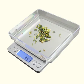 

Anpro 3kg/200g Portable Mini Digital Scale LED Electronic Scales Postal Food Measuring Weight Kitchen LED Electronic Scales
