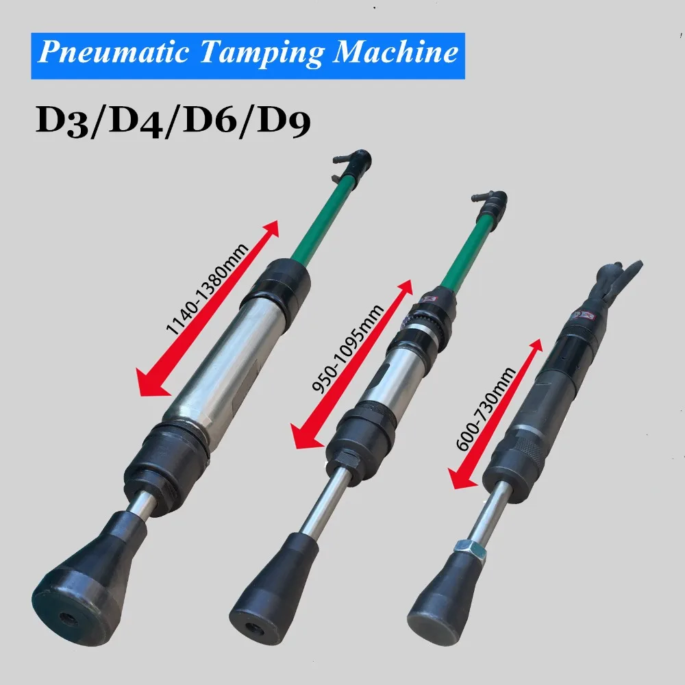D3 D4 D6 D9 Pneumatic Tamping Machine Earth Sand Rammer Tamper Air