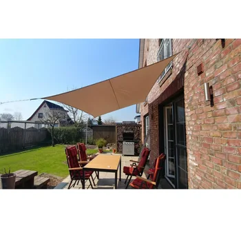 

2*4 M Dustproof Waterproof Garden Shade Sails Sunshade Canvas Outdoor Landscape Swimming Pool Beach Net Courtyard Balcony