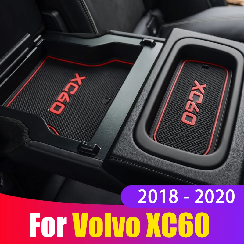 Резиновый слот для ворот Volvo XC60 2018 2019 2020 коврик паза двери автомобиля внутренняя