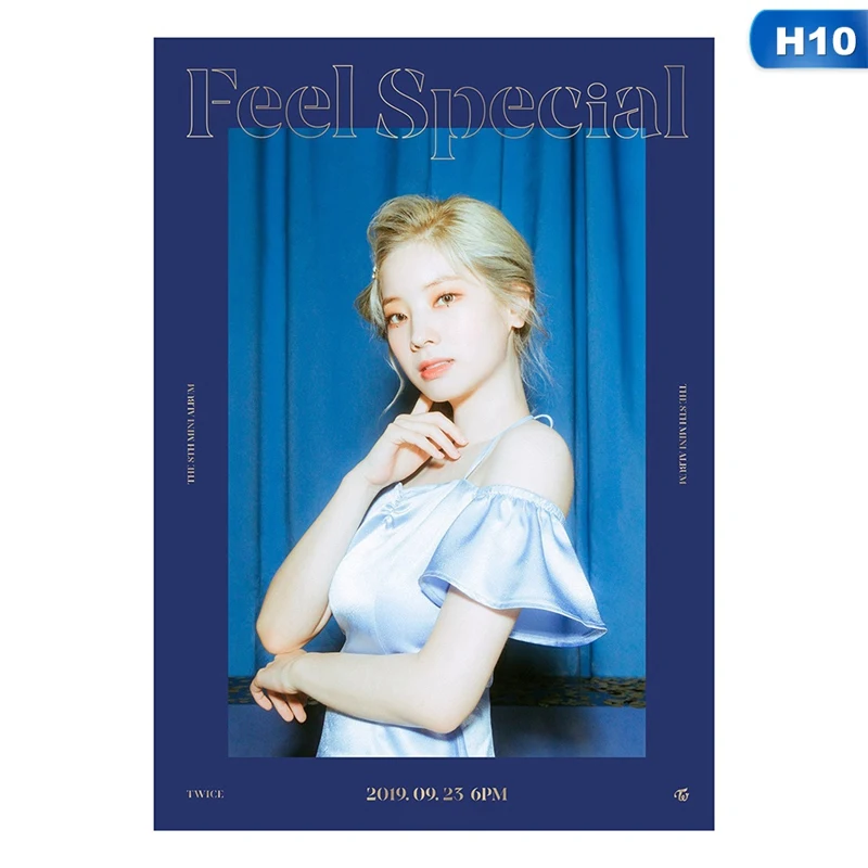1 шт. Kpop Twice Feel Special Concert Hand support ткань для баннер висящий плакат для фанатов коллекция подарок - Цвет: 10