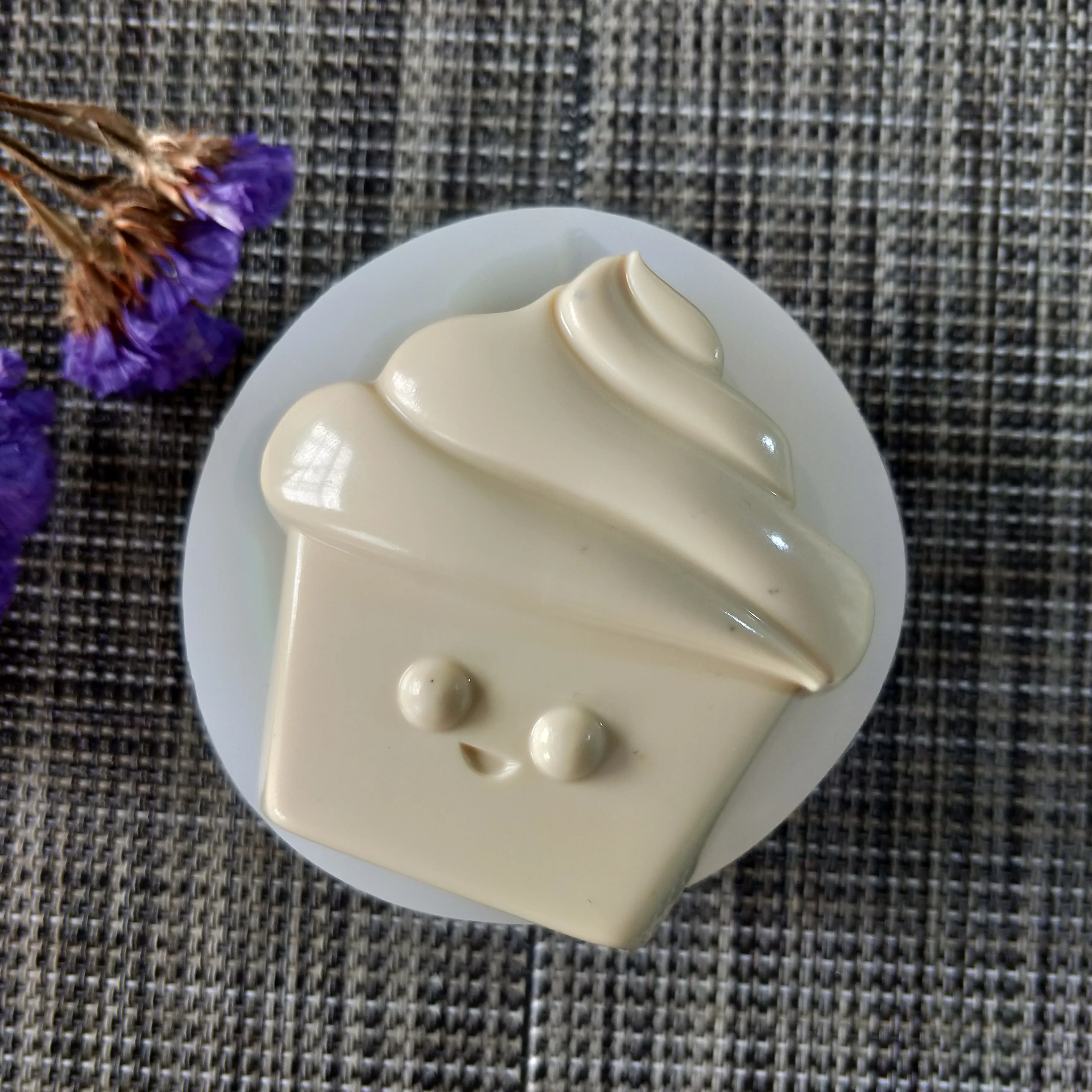 

QT0160 PRZY cute ice cream soap mould silicone mold handmade soap making molds candle silicone mold resin clay moulds