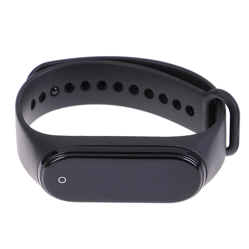 Display Smart Watch Bracelet Band Fitness Tracker Waterproof Sport Wristband Bracelet Color Screen Smart Band For iPhone Xiaomi - Цвет: Black