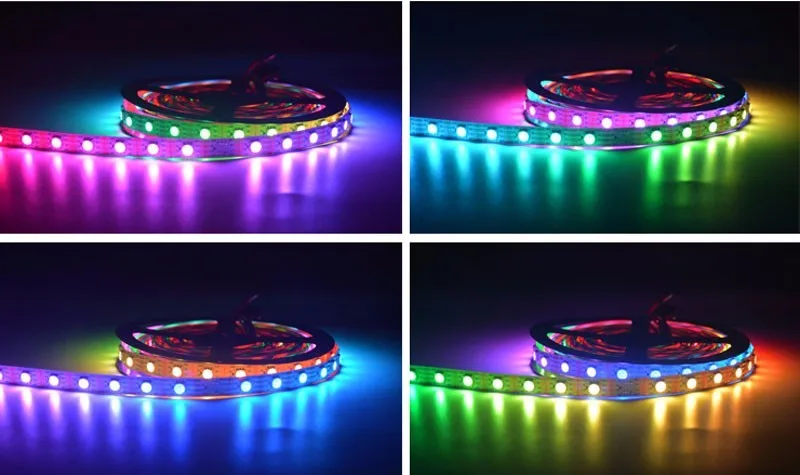 50 м/лот водостойкий WS2813 5050 светодио дный 30 led s/m светодиодные полосы, белый PCB красочные DC 5 В светодио дный светодиодные фонари, как лошадь