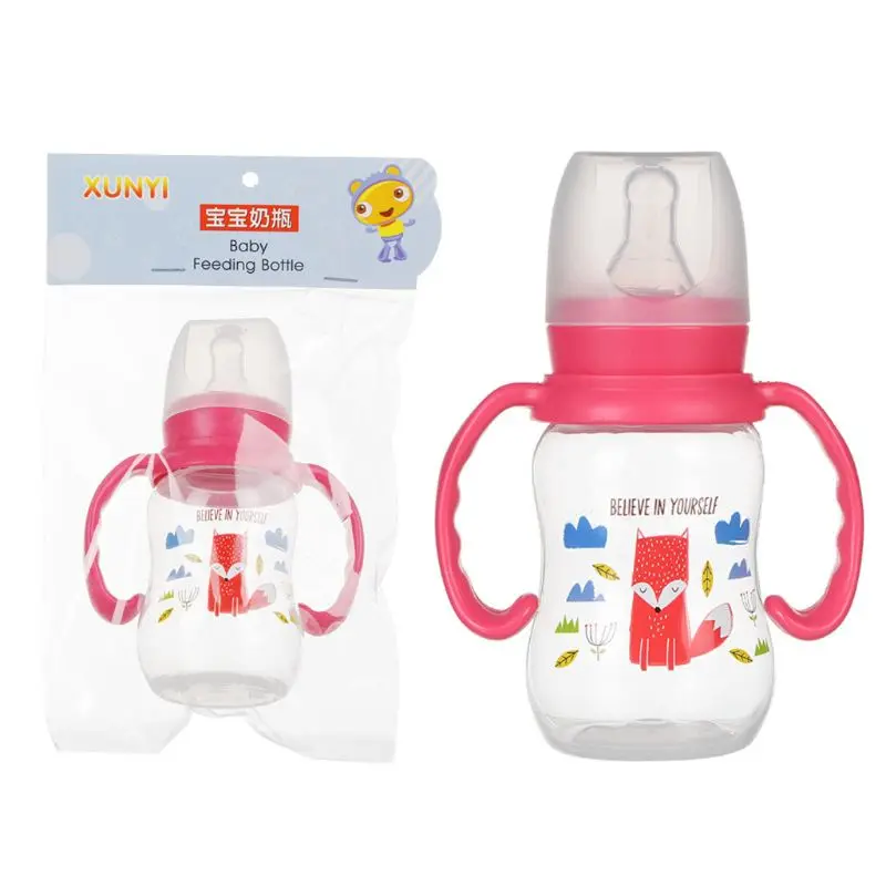 120 мл стандартная силиконовая соска-пустышка, бутылочка для напитков для новорожденных, молочный фруктовый сок для кормления