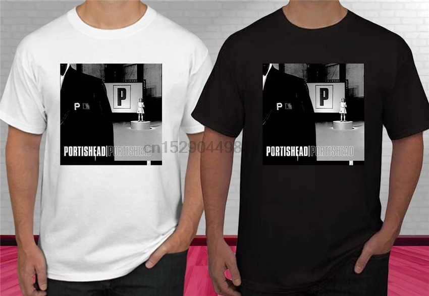 Футболка Portishead Band с логотипом альбома Мужская футболка из искусственного хлопка