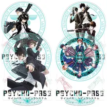 PSYCHO-PASS 3 Shindo Arata Tsunemori Akane Kougami Shinya Косплей акриловый кулон брелок настольная подставка фигурка модель пластина декор