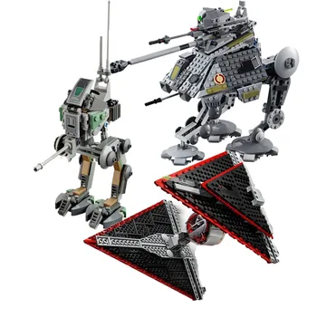 

New 11427 75234 AT-AP Walker Set Educational Bricks Toys Lepining Buiding Blocks Star Wars Toys For Children
