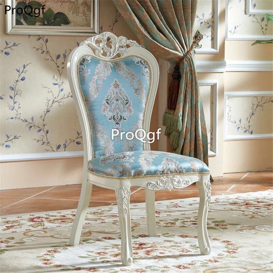 Ngryise 1 Set minshuku hotel garden princess style chair - Color: 28