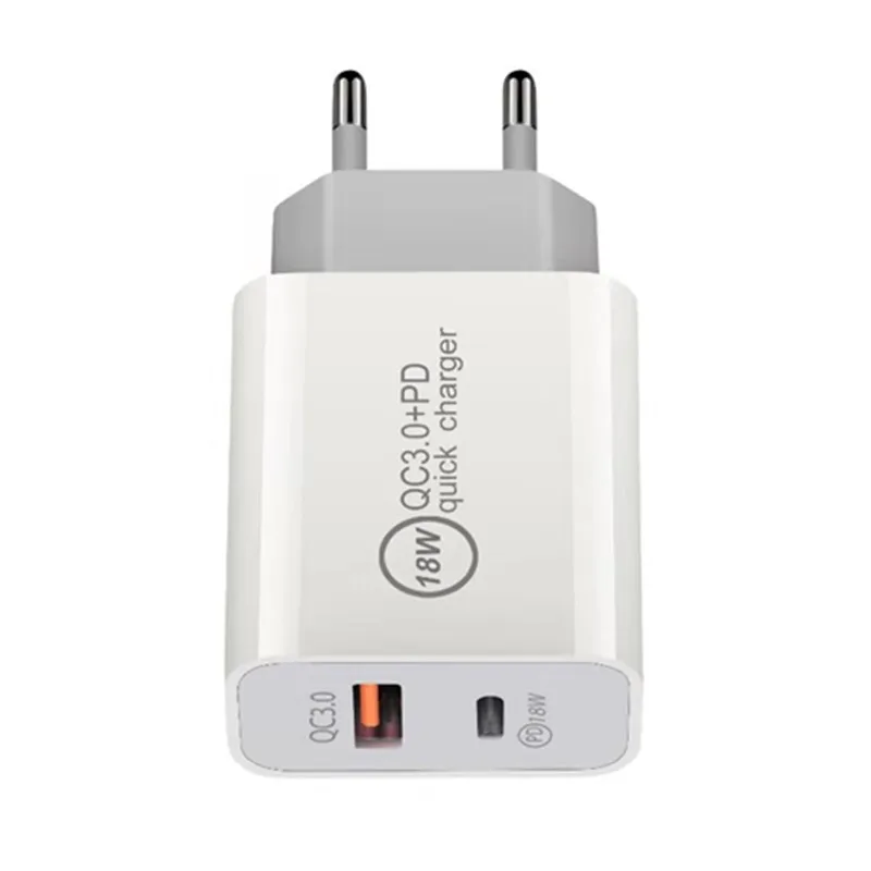 18 Вт PD usb type C зарядное устройство адаптер для iPhone 11 Pro XR X Xs Max 7 8 Быстрая зарядка QC3.0 Быстрая зарядка для samsung huawei Xiaomi