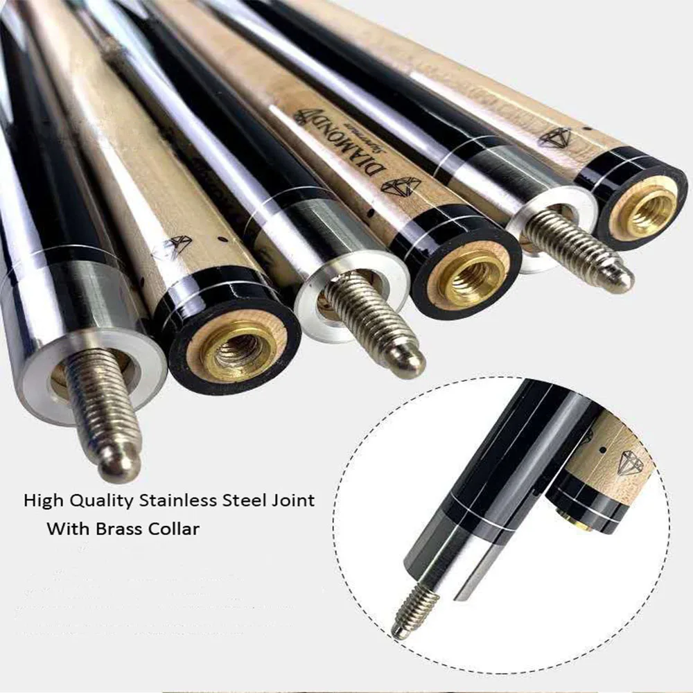 American Maple Billiard Pool Cue Stick 57 "Billard Nine Ball Cue 1 Split billiard shaft billiard bridge stick