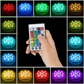 

Fountain Pool Swimming Pool Lights Lamp Remote Control IP68 Submersible