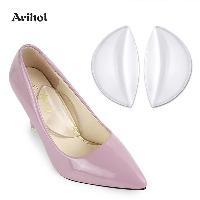 

Arihol 5 Pairs = 10 Piece Gel Arch Support Pad for Flat Feet, Adhesive Orthopedic Cushion for Shoe High Heels Pain Relieves