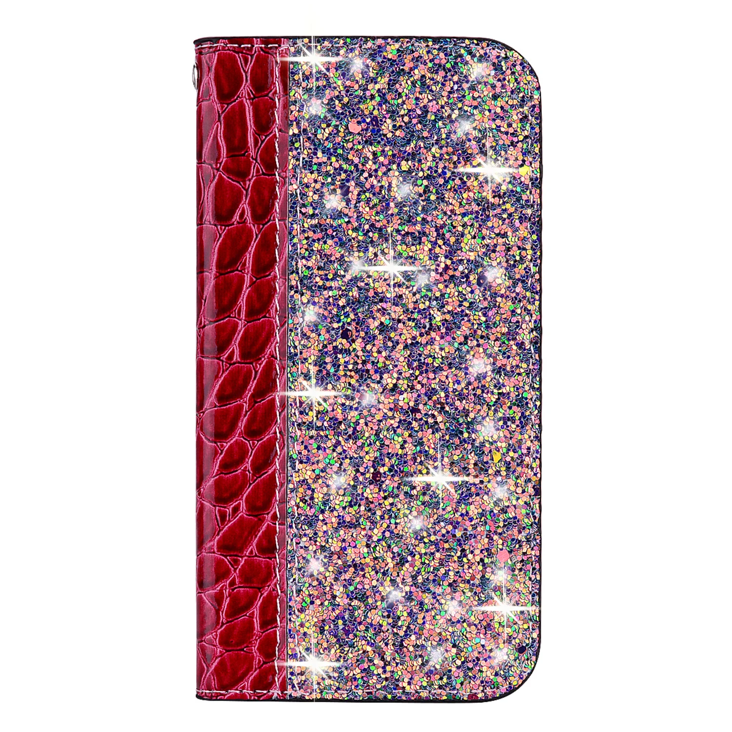 Glitter Bling Case For Huawei Mate 10 20 P20 P30 40 Lite Pro Honor 10 9 Lite Y6 Y7 Y9 P Smart 2019 Leather Funda Flip Book Coque