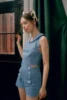 Movie Lolita Style 2PCS Women's Set: Sailor Collar Sleeveless Open Back T-shirt Vest +Shorts Cute&Sexy Cosplay Good Quality 5