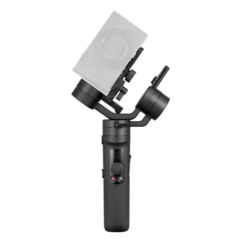 Zhiyun Crane-M2 3-осевой ручной шарнирный стабилизатор для камеры GoPro, Для беззеркальных камер, смартфон, экшн-камера, Быстрый вкл/выкл, вращение на 360 °