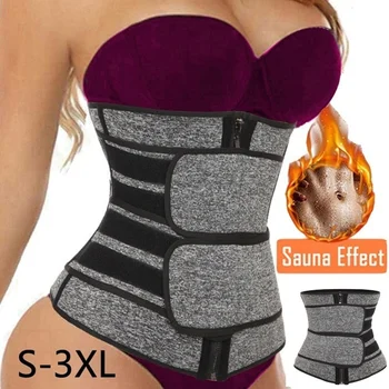 

Women Waist Trainer Neoprene Belt Sauna Sweat Body Shaper Tummy Control Slimmer