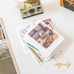 Cartes de visite décoratives Vintage INS Life, 200 pièces, en papier à feuilles mobiles, pour Scrapbooking 