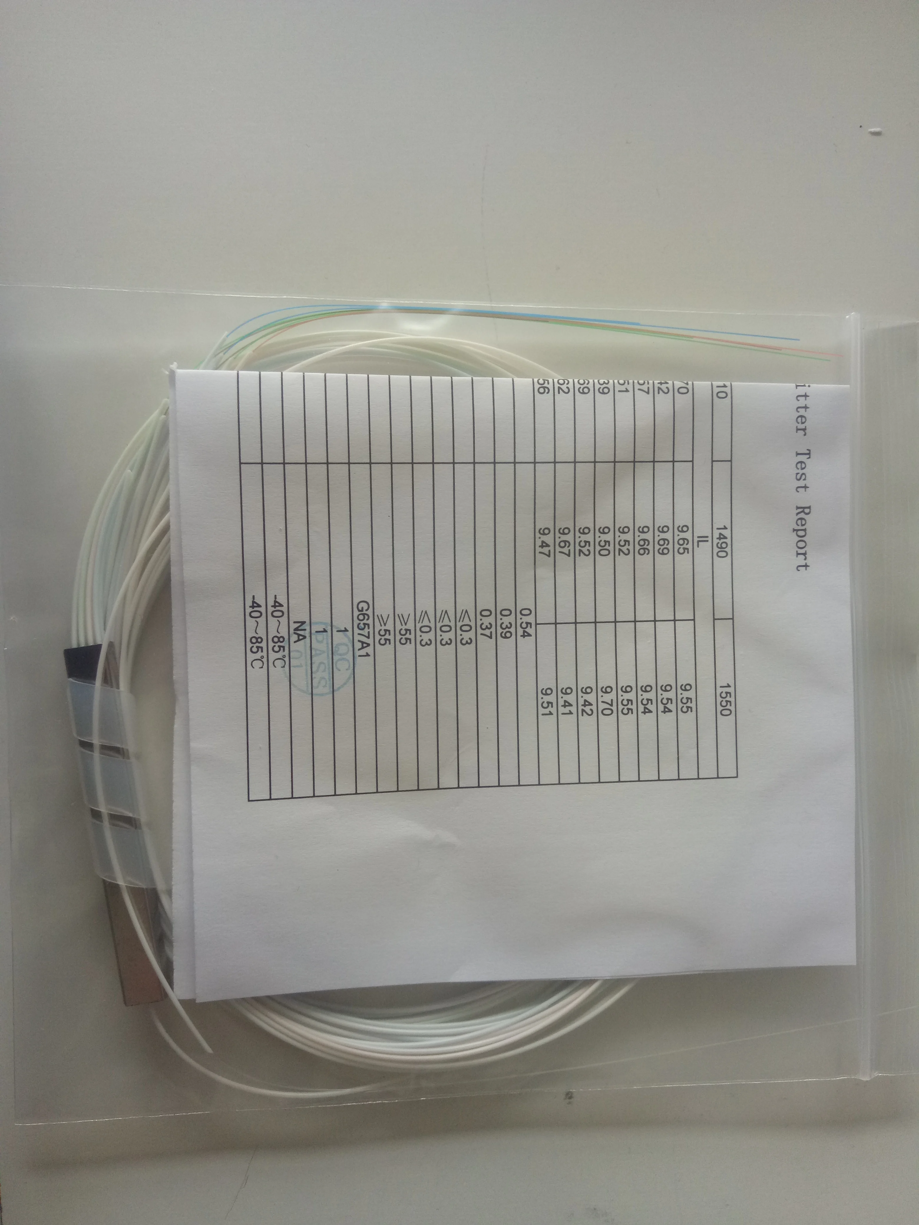 100 шт./лот 1X4 Тип PLC сплиттер 900um стальная минитруба 1*4 мини оптический сплиттер fibra без разъемов PLC сплиттер