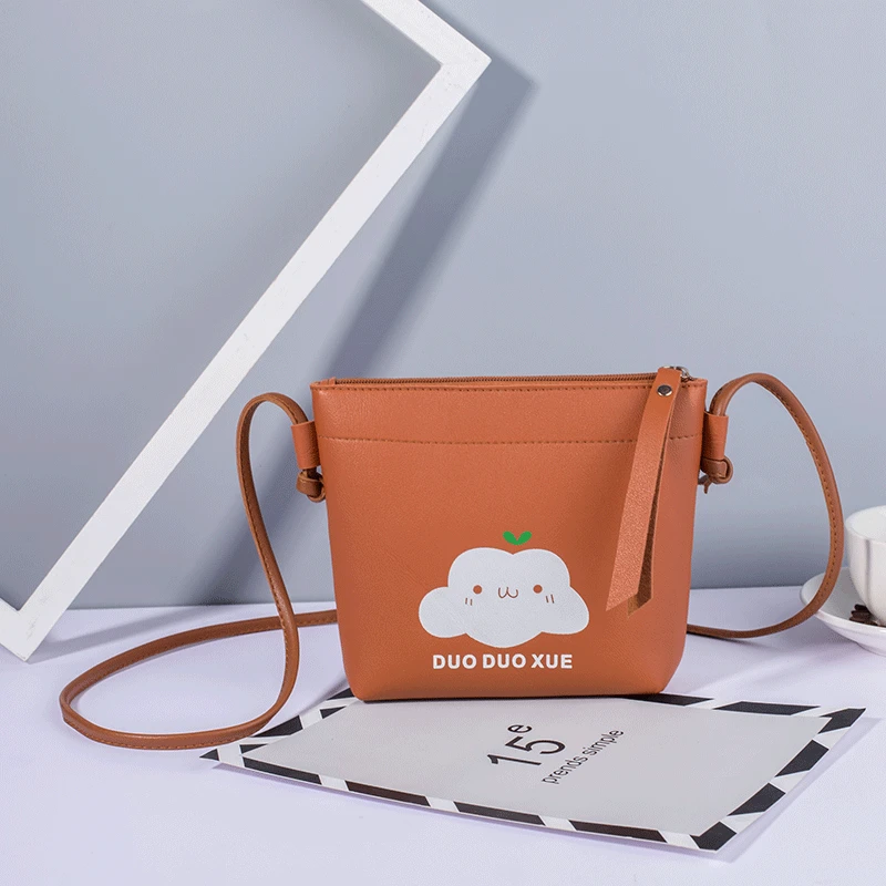 2020 new cute cloud print shoulder bag fashion small shoulder bag girl clutch bag children messenger bag girl Mujer Bolsas