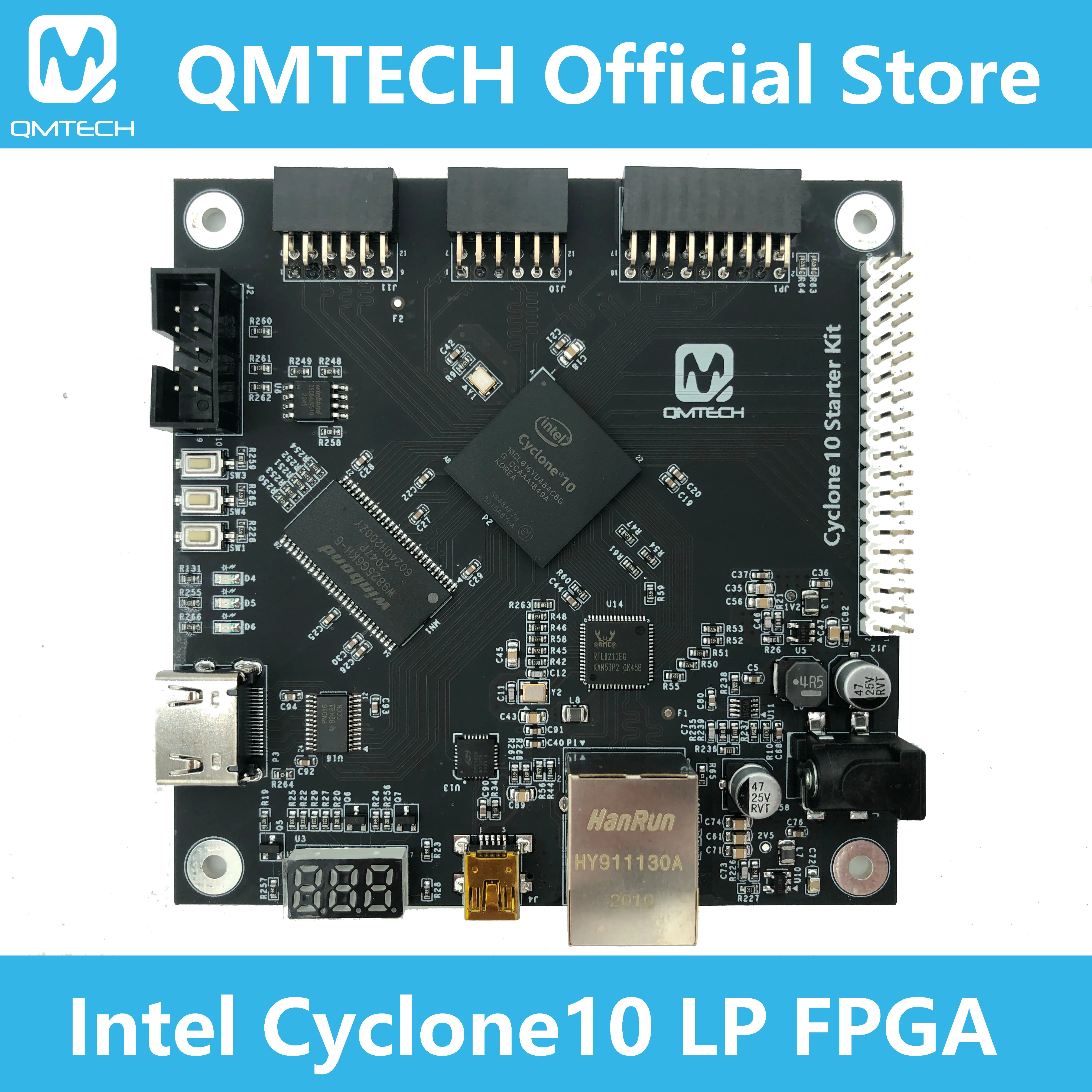 Sdram-Starter-Kit Development-Board Cyclone ALTERA FPGA 10CL016 HDMI QMTECH Intel