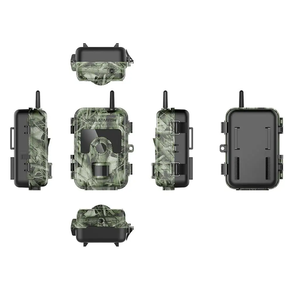 16MP 1080P IP66 уличная водонепроницаемая охотничья камера, камера для слежения, светящаяся камера ночного видения 65ft 0,6 s время триггера 2,36 дюйма, ЖК-камера, видео