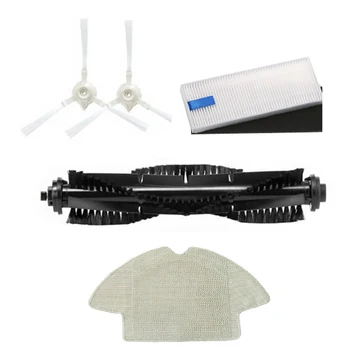 

SANQ Main Brush Side Mop Cloth for 360 S6 Robot Vacuum Cleaner Spare Parts Accessories HEPA Filter