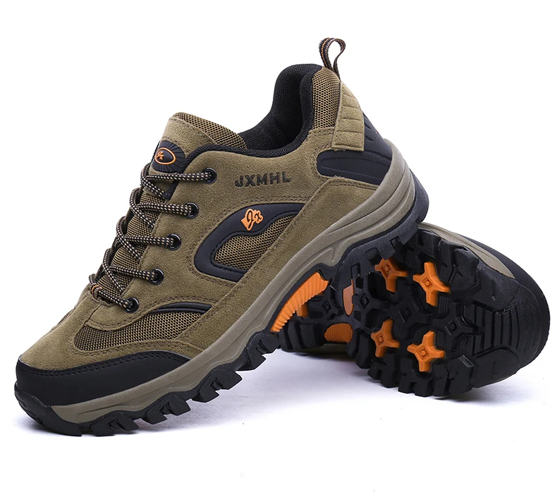 Jackshibo Hiking Upstream Shoes Boots For Men Outdoor Mountain Climbing Sports Sneakers Trekking Tourism Boots Camping Shoes