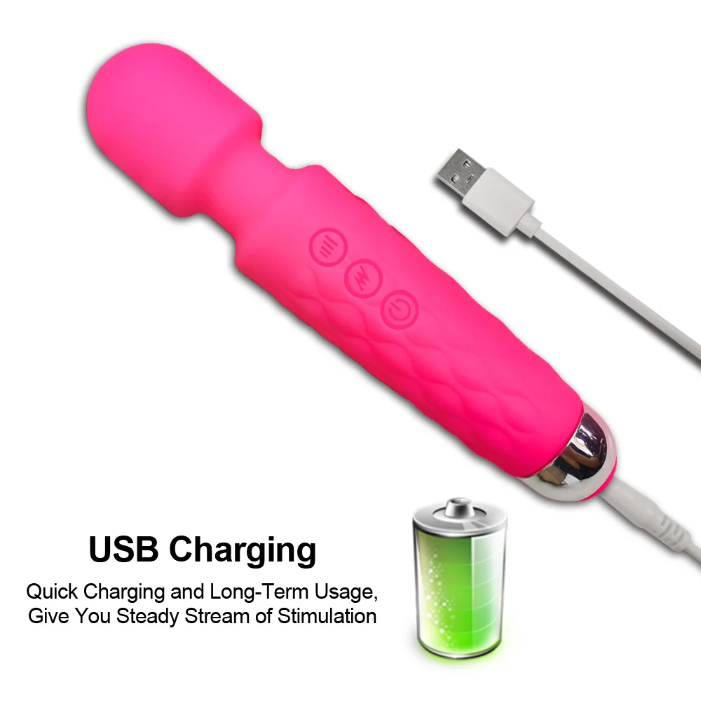Mini puternic AV baghetă magică jucării sexuale feminine pentru femei adulți 18 G Spot stimulator clitoris vibrator masturbator masaj_voghion.com