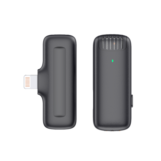 Microphone Wireless Microphone Lavalier with Charging Compartment Recording Youtube Vlog Live for IPhone Android