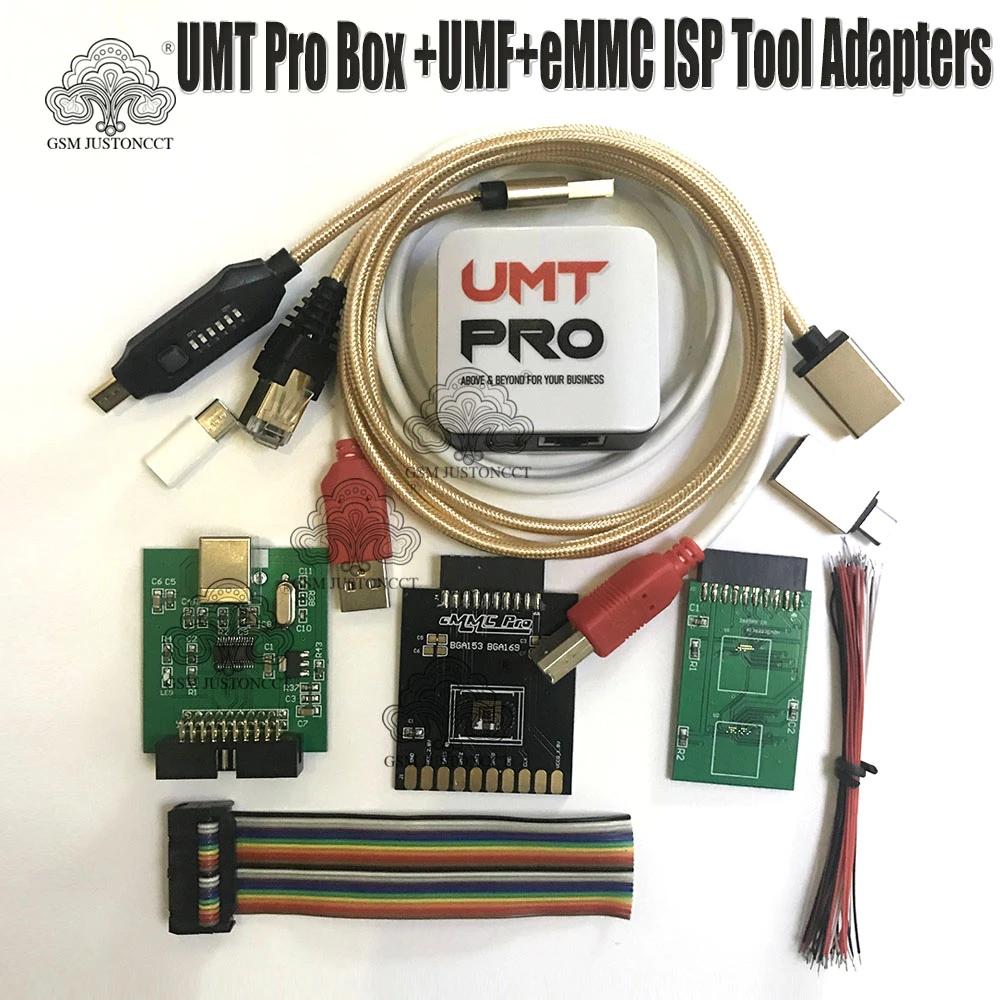 New Original Edition Umt Pro2 Box /ultimate Multi Tool Umt+avb 2in1 Box  With Umf + Usb Cable + Umt Emmc Isp Adapters Tool 5 In 1 - Communications  Parts - AliExpress