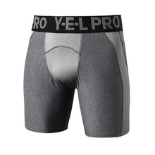 Новые укороченные компрессионные штаны мужские спортивные обтягивающие брюки для бега мужские s Фитнес Спортивные Леггинсы спортивный костюм спортивная одежда