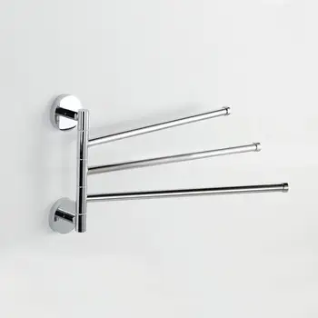 

Stainless steel 360-degree rotation activities towel bar towel rack towel rack