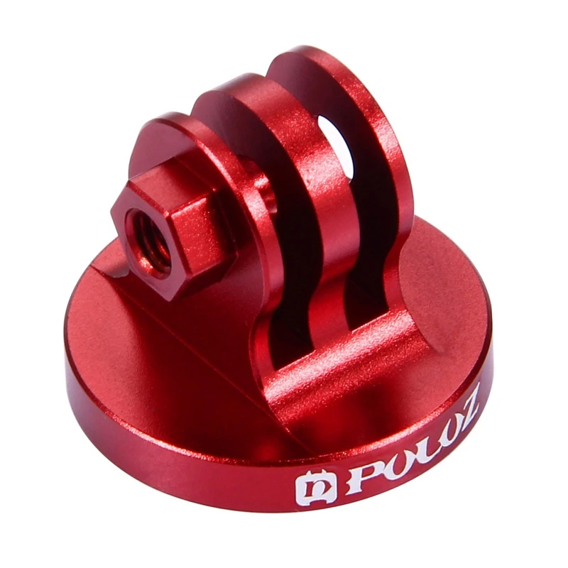 

PULUZ For Go Pro Accessories Camcorder Tripod Mount Adapter for GoPro HERO5 4 Session 4 3+3 2 1, Xiaomi Yi, SJ4000, SJ5000,(Red)
