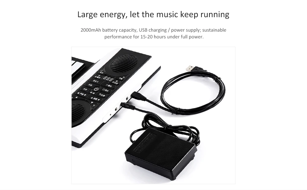Xiaomi Youpin Vvave 61/81 KeysSound Floating Hand Roll Portable Roll-Up Electronic Piano 128 Rhythm 140 Sound